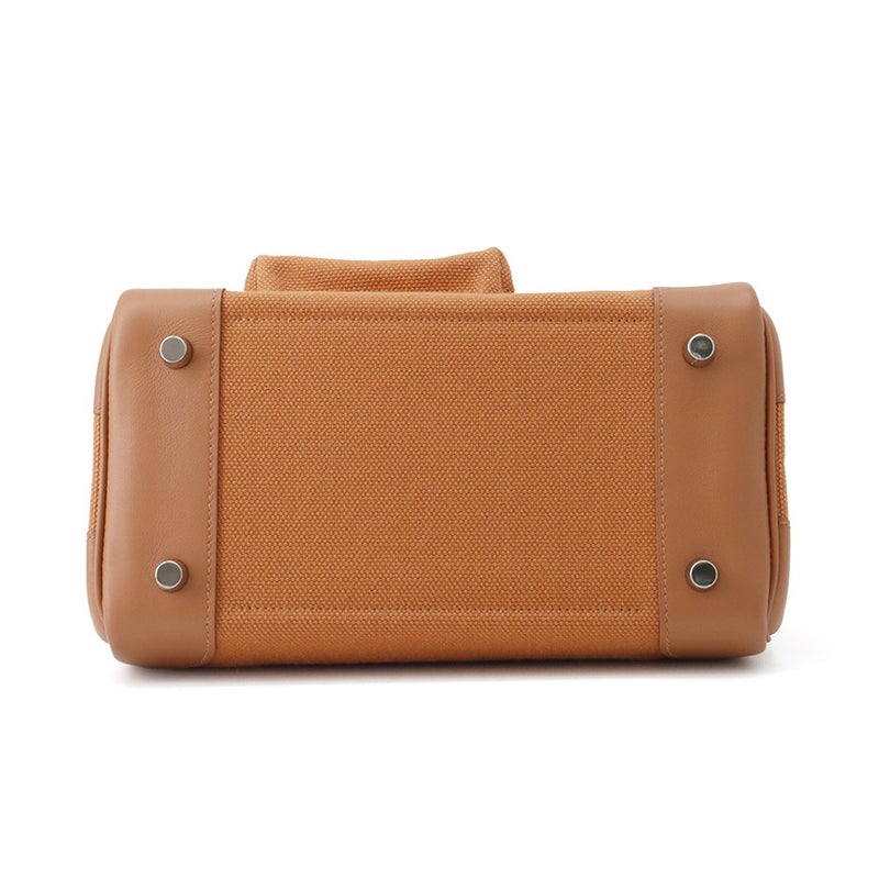 エルメス バーキン25 カーゴ ゴールド/シルバー金具 トワルゴエラン/スイフト W刻印