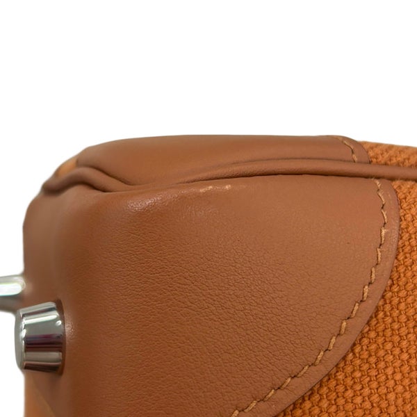 エルメス バーキン25 カーゴ ゴールド/シルバー金具 トワルゴエラン/スイフト W刻印