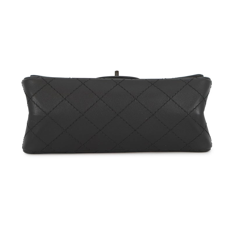 シャネル チェーンショルダーバッグ マトラッセ 2.55 ミニ ラムスキン AS0874 CHANEL 黒