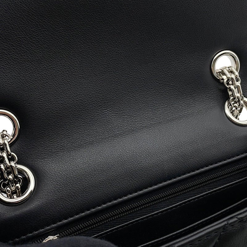 シャネル チェーンショルダーバッグ マトラッセ 2.55 ミニ ラムスキン AS0874 CHANEL 黒