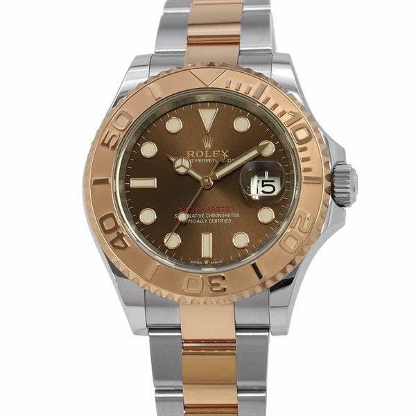 ロレックス ヨットマスター40 K18PG ランダムシリアル ルーレット 126621 ROLEX 腕時計 チョコレート文字盤