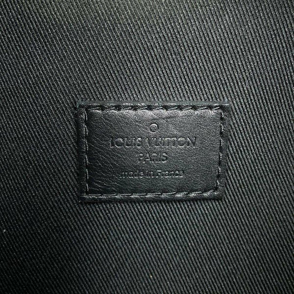 ルイヴィトン ボディバッグ モノグラム・シャドウ ディスカバリー・バムバッグ M44388 ウエストバッグ 黒 ブラック