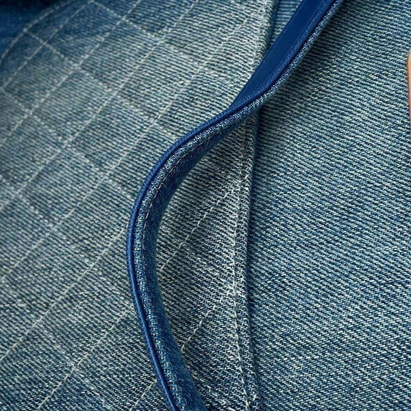 シャネル トートバッグ ショッピングバッグ デニム ココマーク AS0480 CHANEL バッグ ポーチ付き