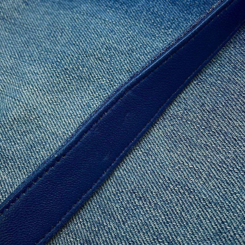 シャネル トートバッグ ショッピングバッグ デニム ココマーク AS0480 CHANEL バッグ ポーチ付き