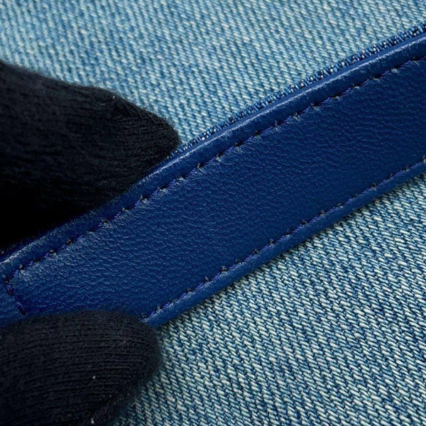 シャネル トートバッグ ショッピングバッグ デニム ココマーク AS0480 CHANEL バッグ ポーチ付き