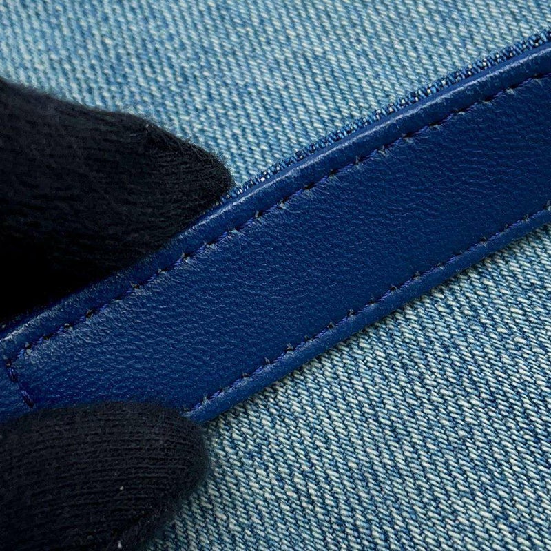 シャネル トートバッグ ショッピングバッグ デニム ココマーク AS0480 CHANEL バッグ ポーチ付き