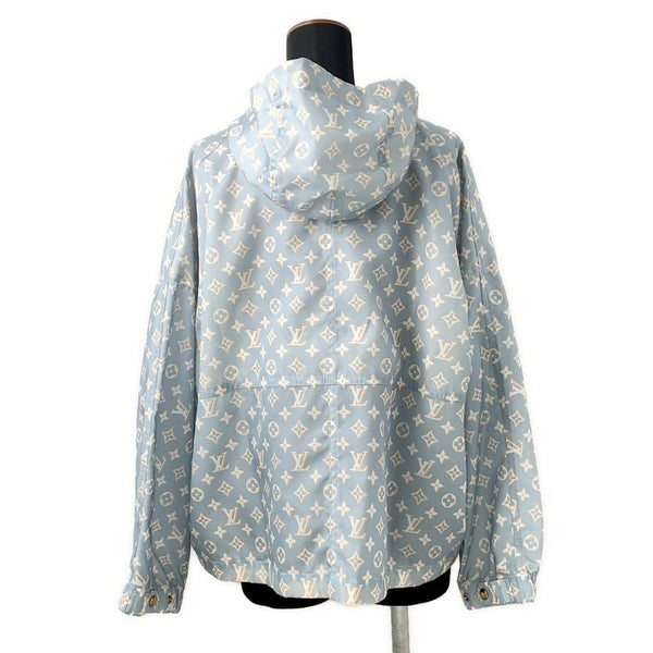 ルイヴィトン ジャケット モノグラム ジップアップフーディ ナイロン レディースサイズ36 LOUIS VUITTON 23AW セール品