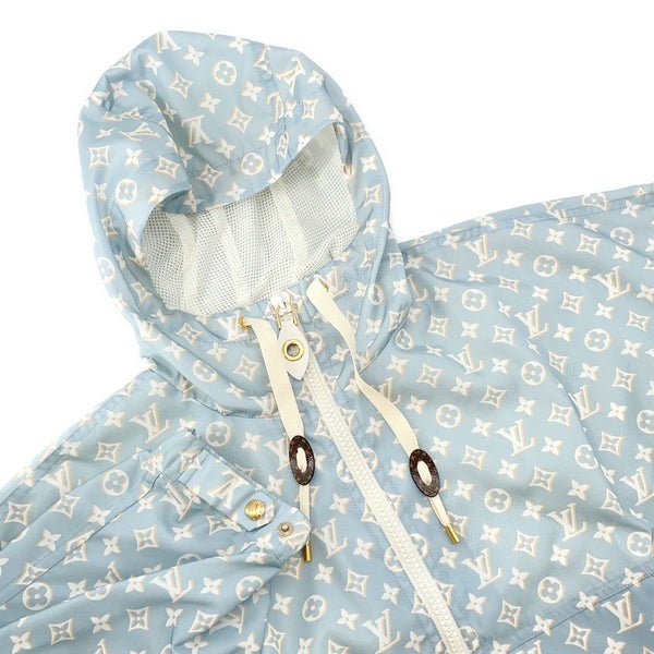 ルイヴィトン ジャケット モノグラム ジップアップフーディ ナイロン レディースサイズ36 LOUIS VUITTON 23AW セール品
