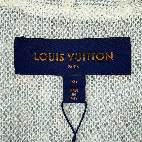 ルイヴィトン ジャケット モノグラム ジップアップフーディ ナイロン レディースサイズ36 LOUIS VUITTON 23AW セール品