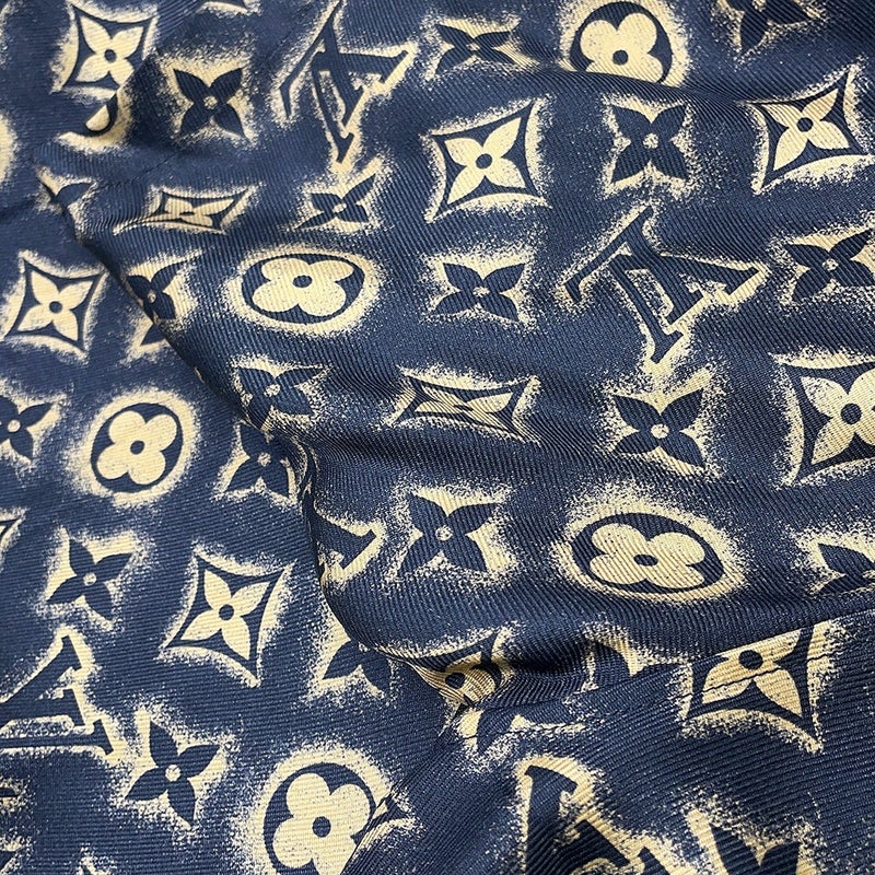 ルイヴィトン トップス オープンカラーシャツ シルク メンズサイズL HPS34W LOUIS VUITTON 半袖  23AW