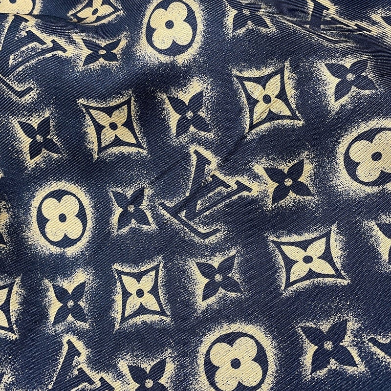 ルイヴィトン トップス オープンカラーシャツ シルク メンズサイズL HPS34W LOUIS VUITTON 半袖  23AW