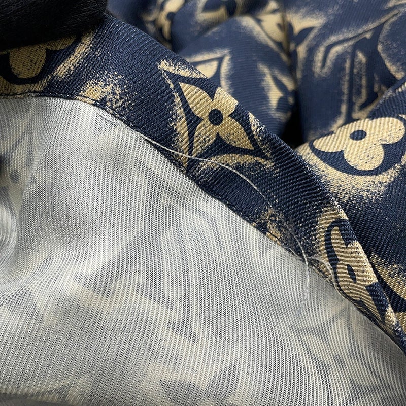 ルイヴィトン トップス オープンカラーシャツ シルク メンズサイズL HPS34W LOUIS VUITTON 半袖  23AW
