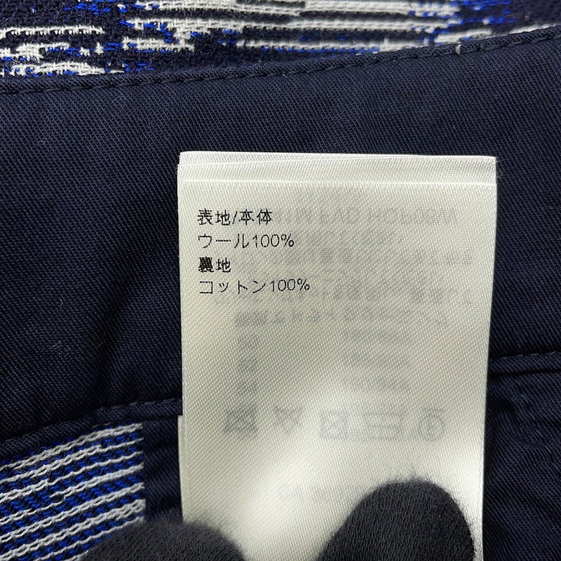 ルイヴィトン ボトムス ダミエ ウール パンツ メンズサイズ46 LOUIS VUITTON