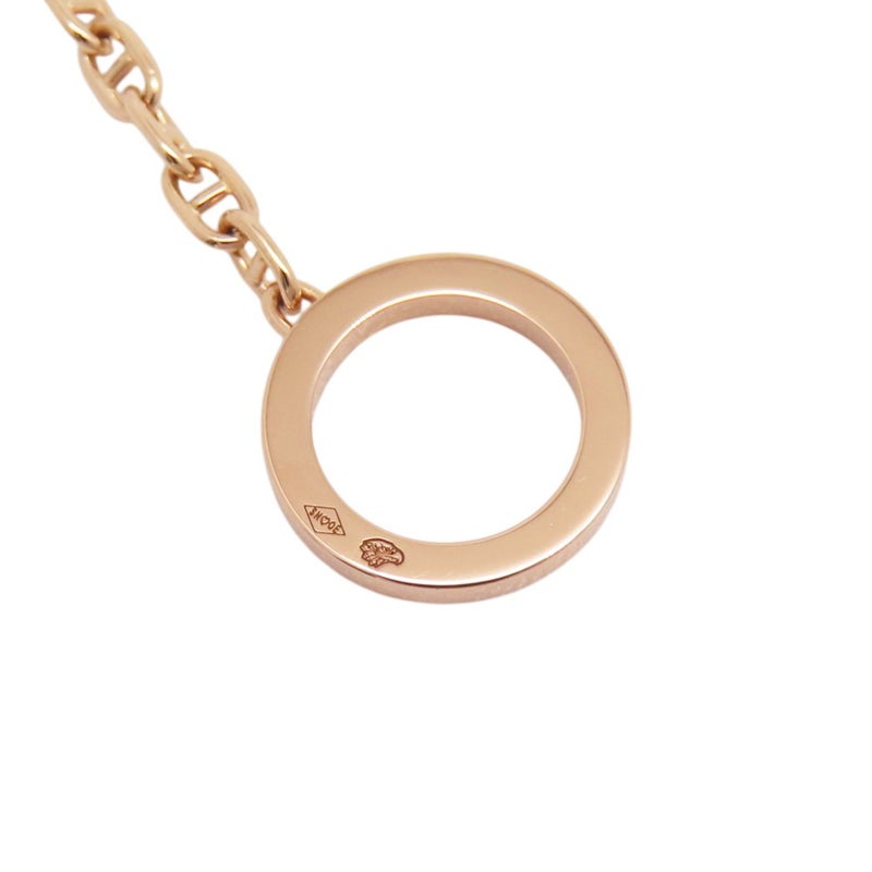 エルメス ブレスレット シェーヌダンクル コントゥール ダイヤモンド 33P 計0.16ct K18PGピンクゴールド サイズST HERMES