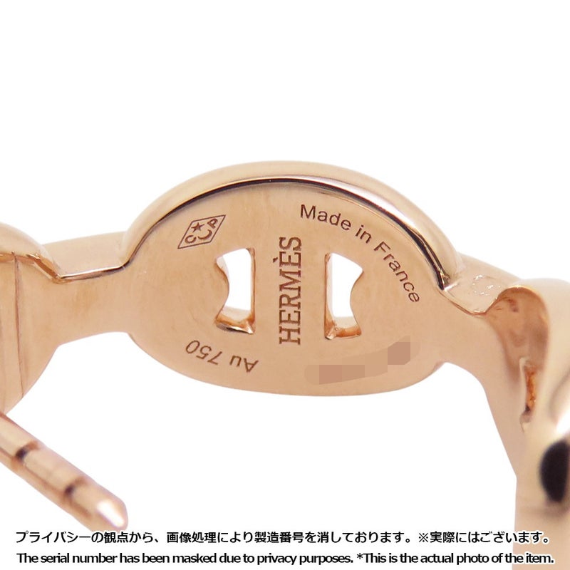 エルメス ピアス シェーヌダンクル アンシェネ  K18PGピンクゴールド HERMES ジュエリー