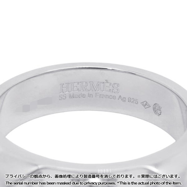 エルメス リング コリエ・ド・シアン PM SV925シルバー H115607B リングサイズ55 HERMES ジュエリー 指輪