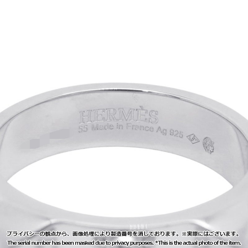 エルメス リング コリエ・ド・シアン PM SV925シルバー H115607B リングサイズ55 HERMES ジュエリー 指輪