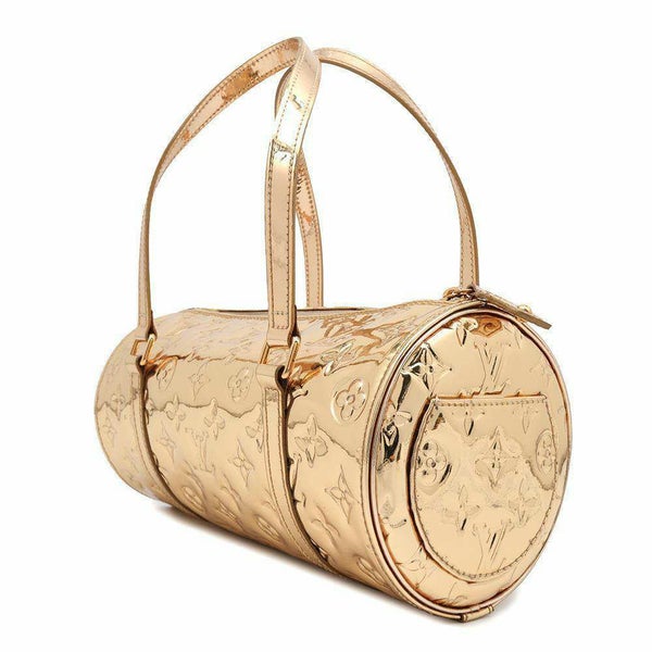 ルイヴィトン ハンドバッグ モノグラム・ミロワール パピヨン M95270 LOUIS VUITTON ゴールド