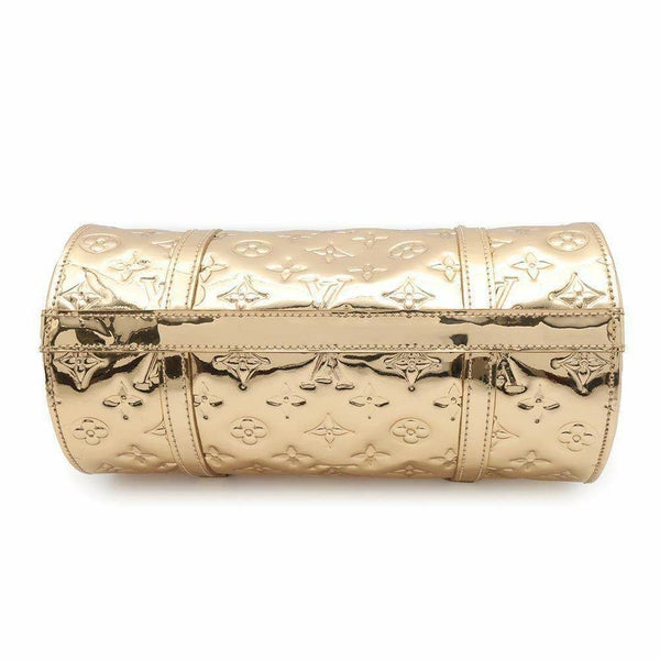ルイヴィトン ハンドバッグ モノグラム・ミロワール パピヨン M95270 LOUIS VUITTON ゴールド