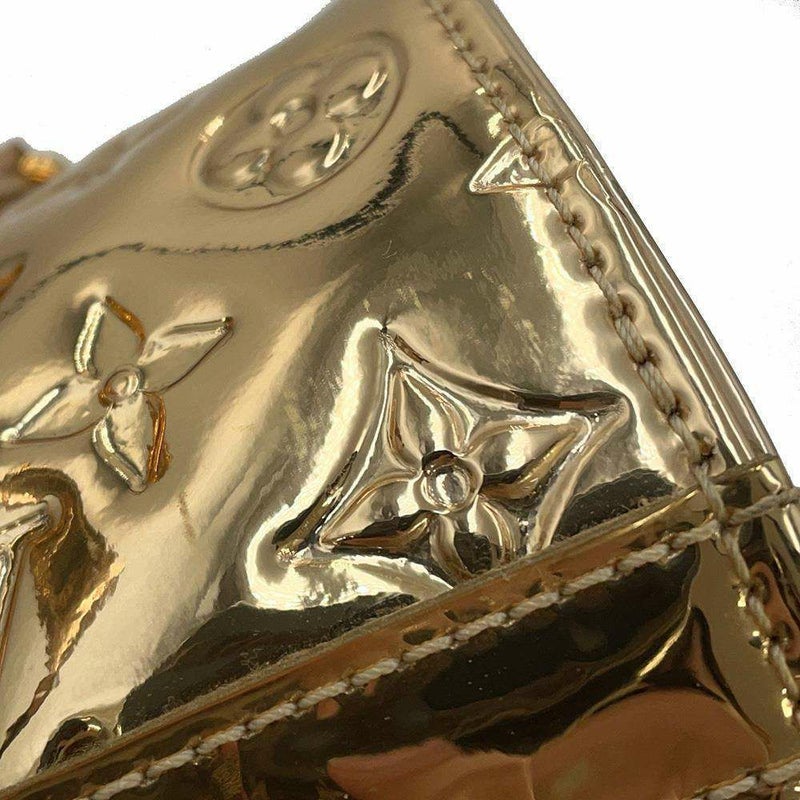 ルイヴィトン ハンドバッグ モノグラム・ミロワール パピヨン M95270 LOUIS VUITTON ゴールド