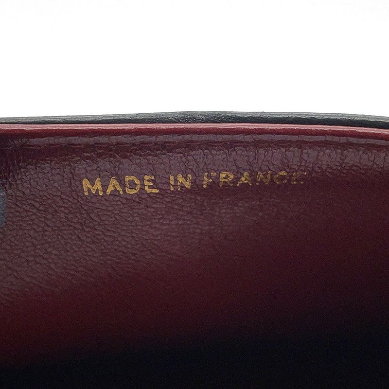 シャネル チェーンショルダーバッグ マトラッセ25 ココマーク ラムスキン ダブルチェーン A01112 CHANEL 黒