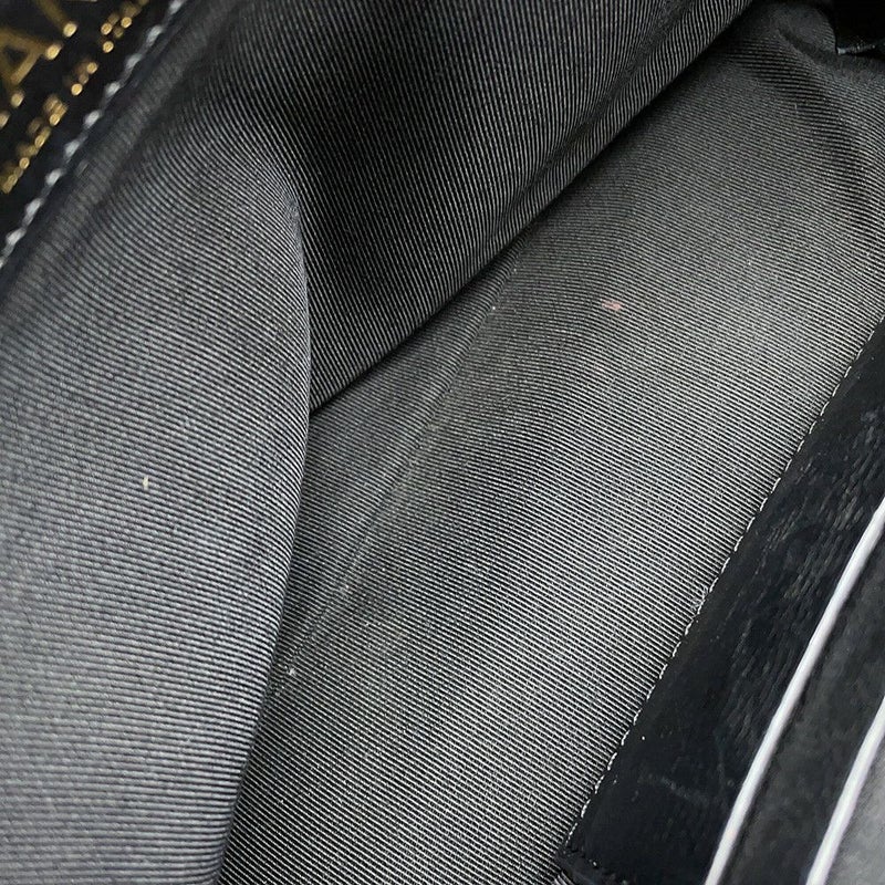 シャネル チェーンショルダーバッグ マトラッセ ココマーク バニティ ラムスキン  CHANEL 黒 2ｗay バッグ