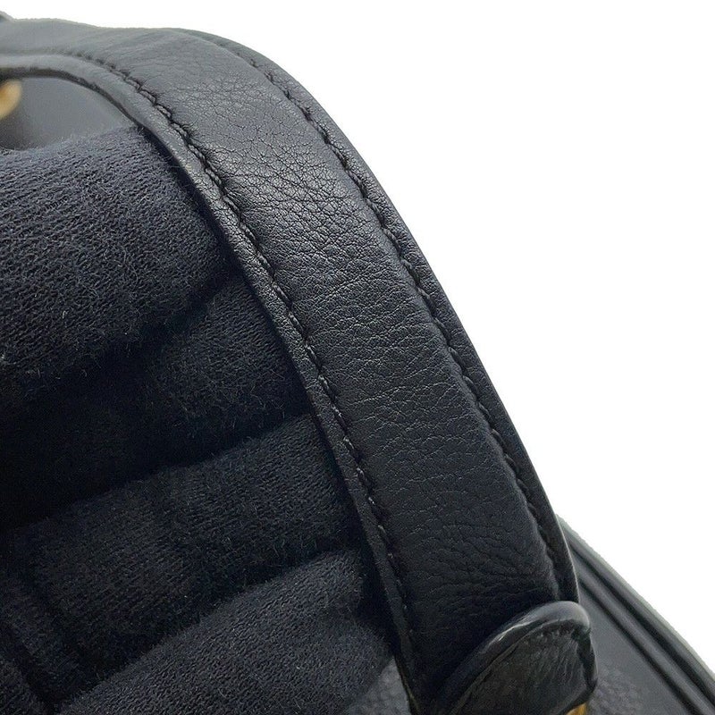 シャネル チェーンショルダーバッグ マトラッセ ココマーク バニティ ラムスキン  CHANEL 黒 2ｗay バッグ