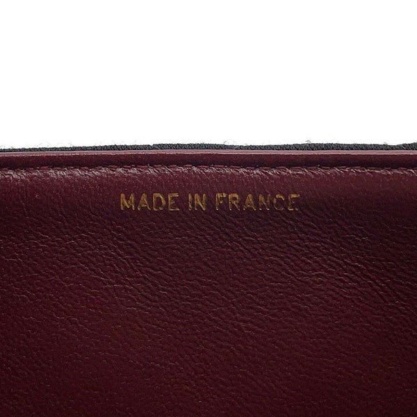 シャネル ハンドバッグ マトラッセ 2.55 コットン CHANEL 黒