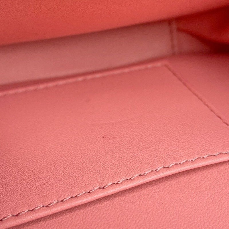 シャネル チェーンショルダーバッグ マトラッセ ココマーク バニティ トップハンドル ラムスキン AS3318 CHANEL バッグ