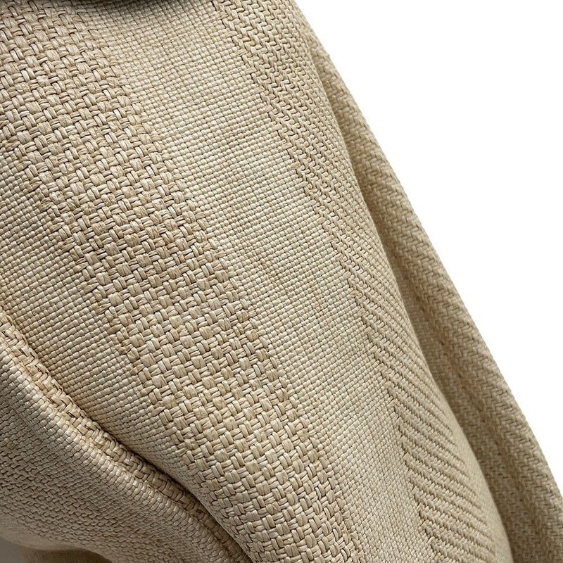 シャネル トートバッグ ドーヴィルライン ミディアム ショッピングバッグ ロゴ ストロー/レザー A67001 CHANEL