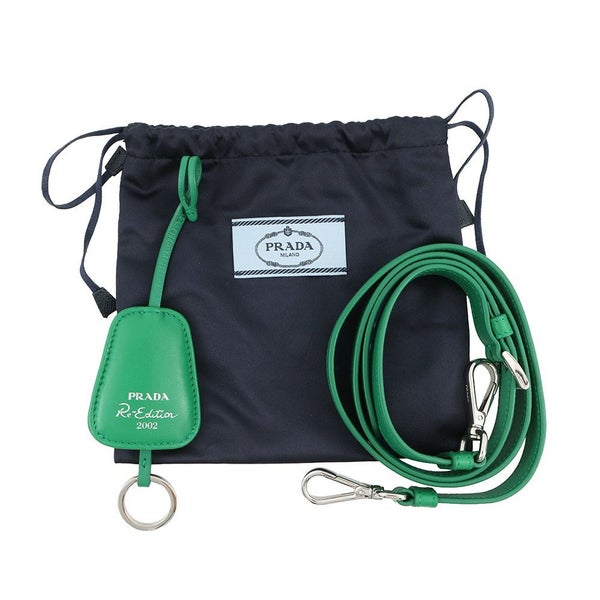 プラダ ハンドバッグ Re-Edition 2002 ムーン パデットナッパレザー 1BA381 PRADA 2wayショルダーバッグ