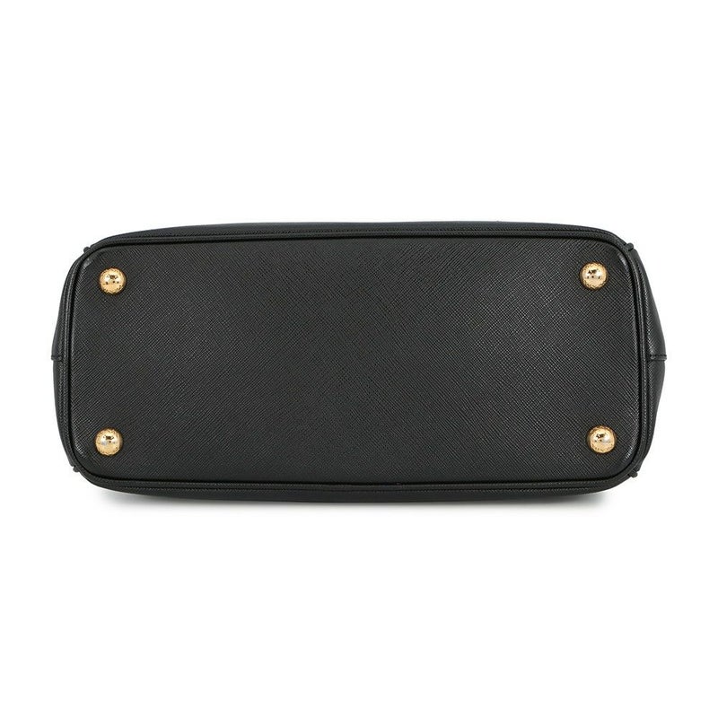 プラダ ハンドバッグ ガレリア サフィアーノ レザー 1BA863 PRADA バッグ 2wayショルダーバッグ 黒