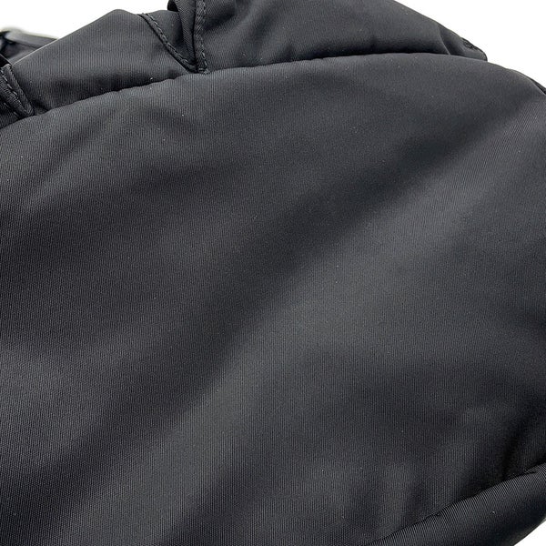 プラダ リュック トライアングルロゴ バックパック ナイロン/レザー BZ0030 PRADA リュックサック 黒