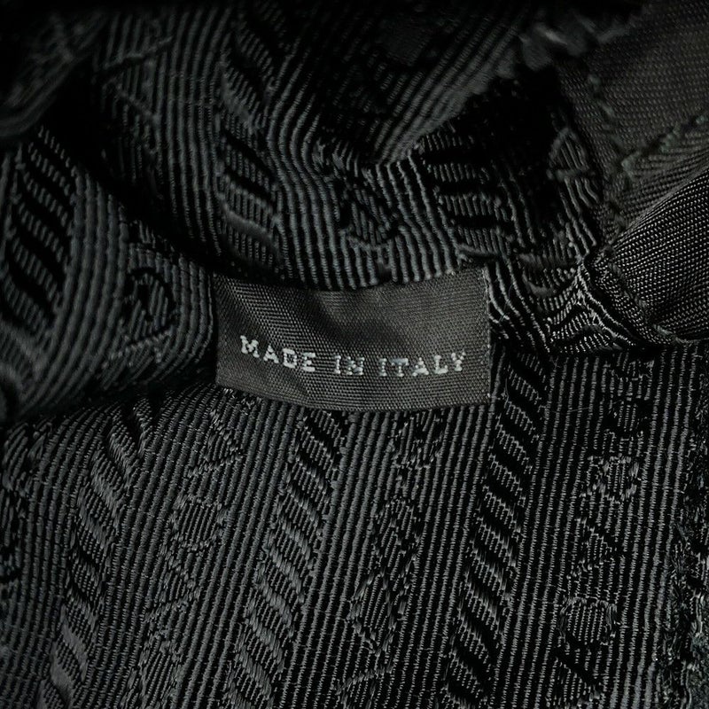 プラダ リュック トライアングルロゴ バックパック ナイロン/レザー BZ0030 PRADA リュックサック 黒