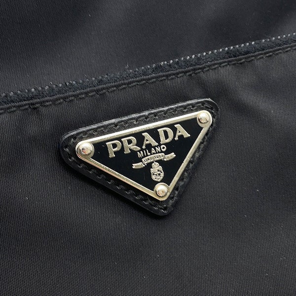 プラダ ショルダーバッグ リナイロン RE-NYLON トライアングルロゴ ナイロン 2VH048 PRADA 黒
