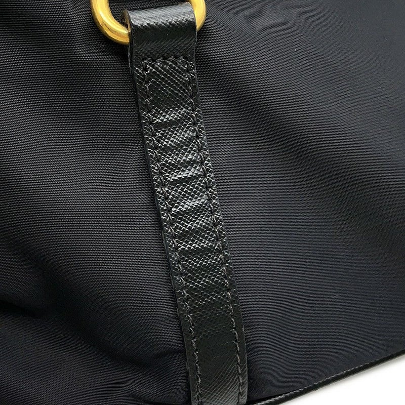 プラダ トートバッグ ロゴ ナイロン レザー PRADA 2wayショルダーバッグ