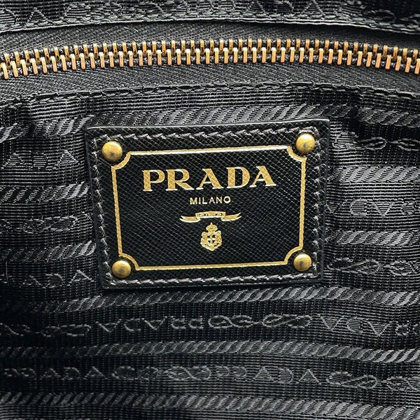 プラダ トートバッグ ロゴ ナイロン レザー PRADA 2wayショルダーバッグ