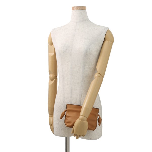 ロエベ チェーンショルダーバッグ フラメンコクラッチ ナノ A411FC6X01 2wayクラッチバッグ ミニバッグ