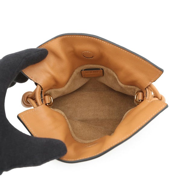 ロエベ チェーンショルダーバッグ フラメンコクラッチ ナノ A411FC6X01 2wayクラッチバッグ ミニバッグ