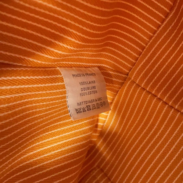 エルメス ポーチ ブリッド・ア・ブラック  アニモー・ブロックGM グラニット/シルバー金具 トワル・シェヴロン