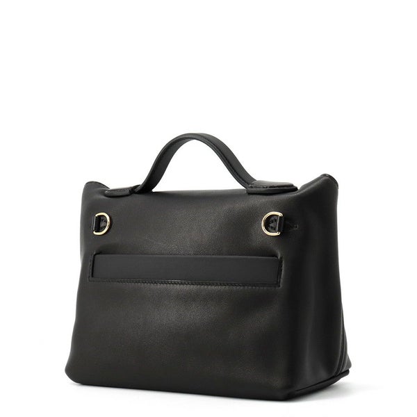 エルメス 24/24 サック ヴァンキャトル ミニ ブラック/ゴールド金具 ヴォリュプト/スイフト K刻印 ２wayショルダー 黒