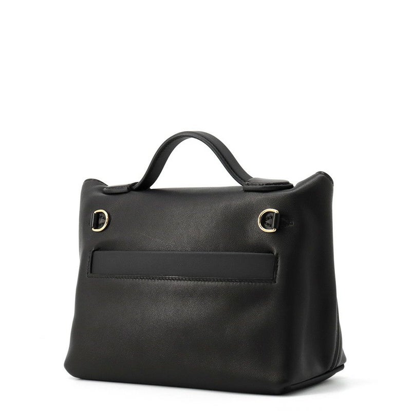 エルメス 24/24 サック ヴァンキャトル ミニ ブラック/ゴールド金具 ヴォリュプト/スイフト K刻印 ２wayショルダー 黒