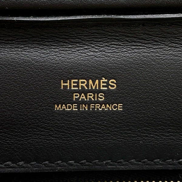 エルメス 24/24 サック ヴァンキャトル ミニ ブラック/ゴールド金具 ヴォリュプト/スイフト K刻印 ２wayショルダー 黒