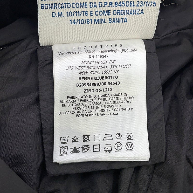 モンクレール ダウンコート RENNE レディースサイズ0 B20934998700 MONCLER