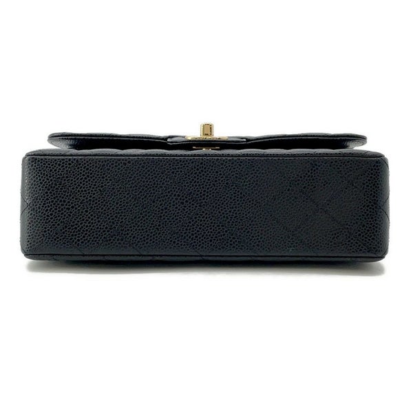 シャネル チェーンショルダーバッグ マトラッセ23 ココマーク ダブルチェーン A01113 CHANEL 黒