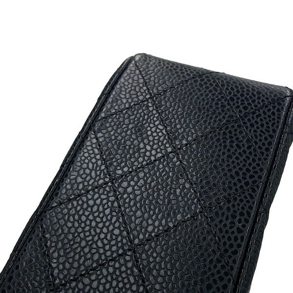 シャネル チェーンショルダーバッグ マトラッセ23 ココマーク ダブルチェーン A01113 CHANEL 黒