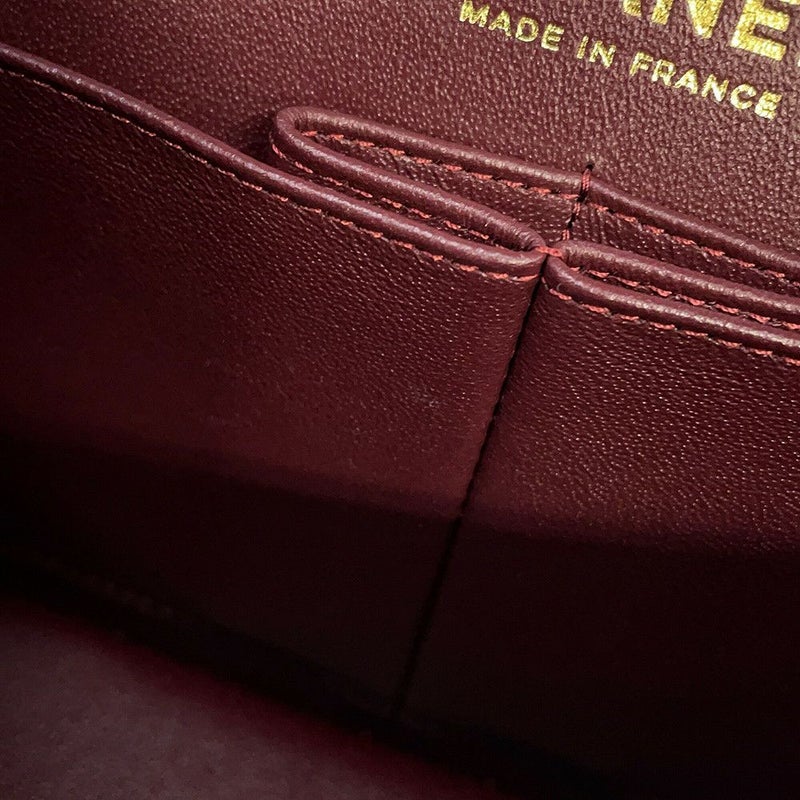 シャネル チェーンショルダーバッグ マトラッセ23 ココマーク ダブルチェーン A01113 CHANEL 黒