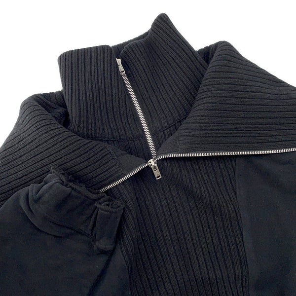 モンクレール ニット ウィロースミス ハーフジップ J209T8G00005 レディースサイズXS MONCLER 黒