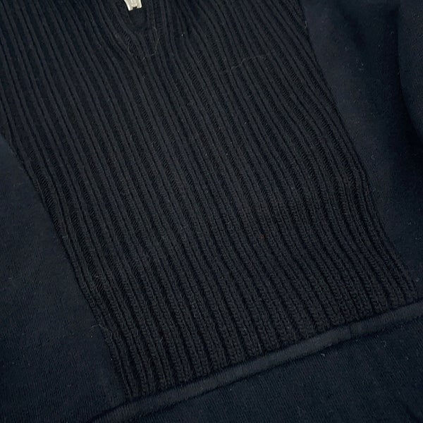 モンクレール ニット ウィロースミス ハーフジップ J209T8G00005 レディースサイズXS MONCLER 黒