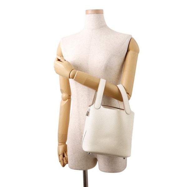 エルメス ハンドバッグ ピコタンロックPM べトン/シルバー金具 トリヨンクレマンス K刻印